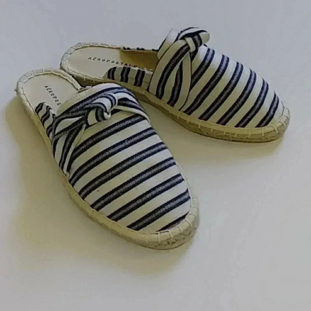 Aeropostale striped espadrille
